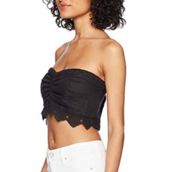 55. 🆕 Free People Dream Lover Crochet Trim Brami - Picture 2 of 6